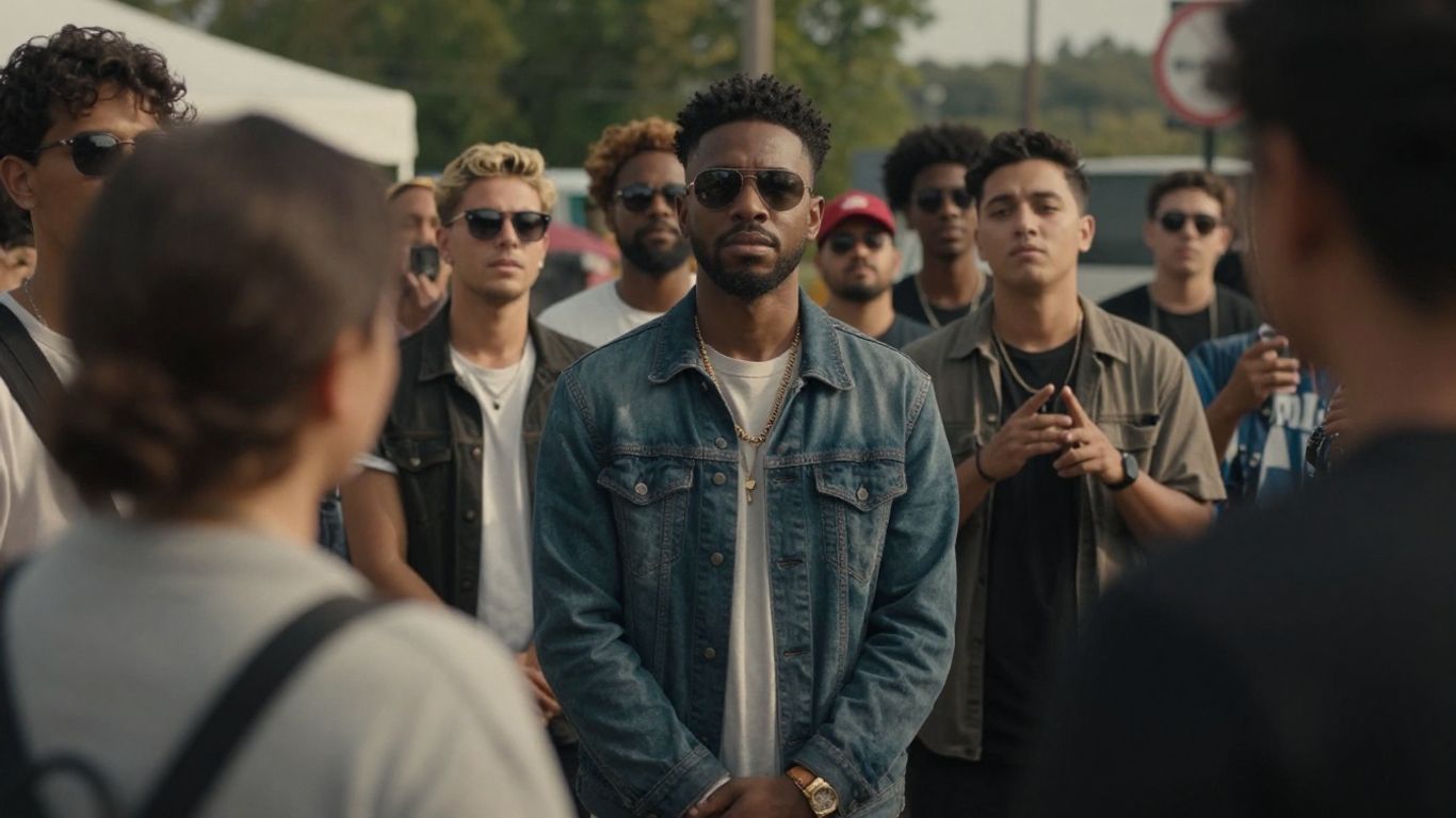 Music video final scene, ready for distribution.