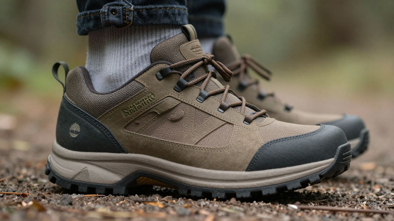 Pantofi Timberland GreenStride Motion 6 pe fundal natural.