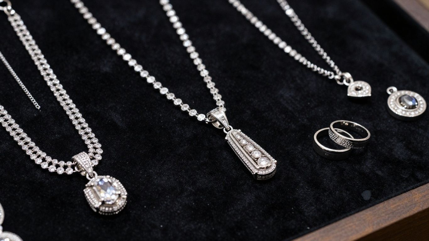 Bijoux en métaux précieux alternatifs à l'or.