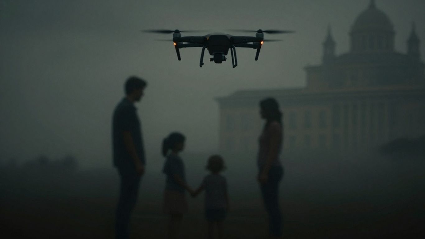 Drone sale controversy involving Trump family.