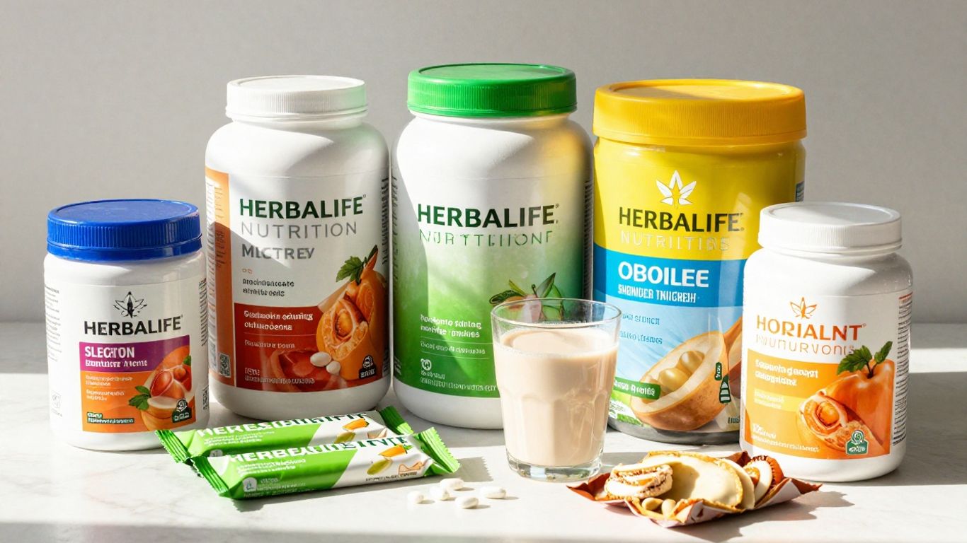 Herbalife nutrition products and supplements