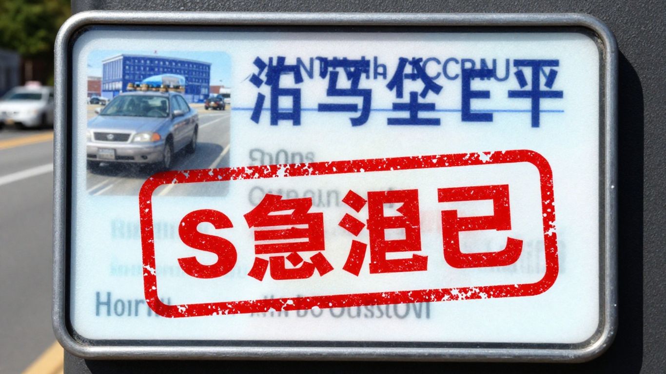 Driver's license suspended due to traffic ticket.