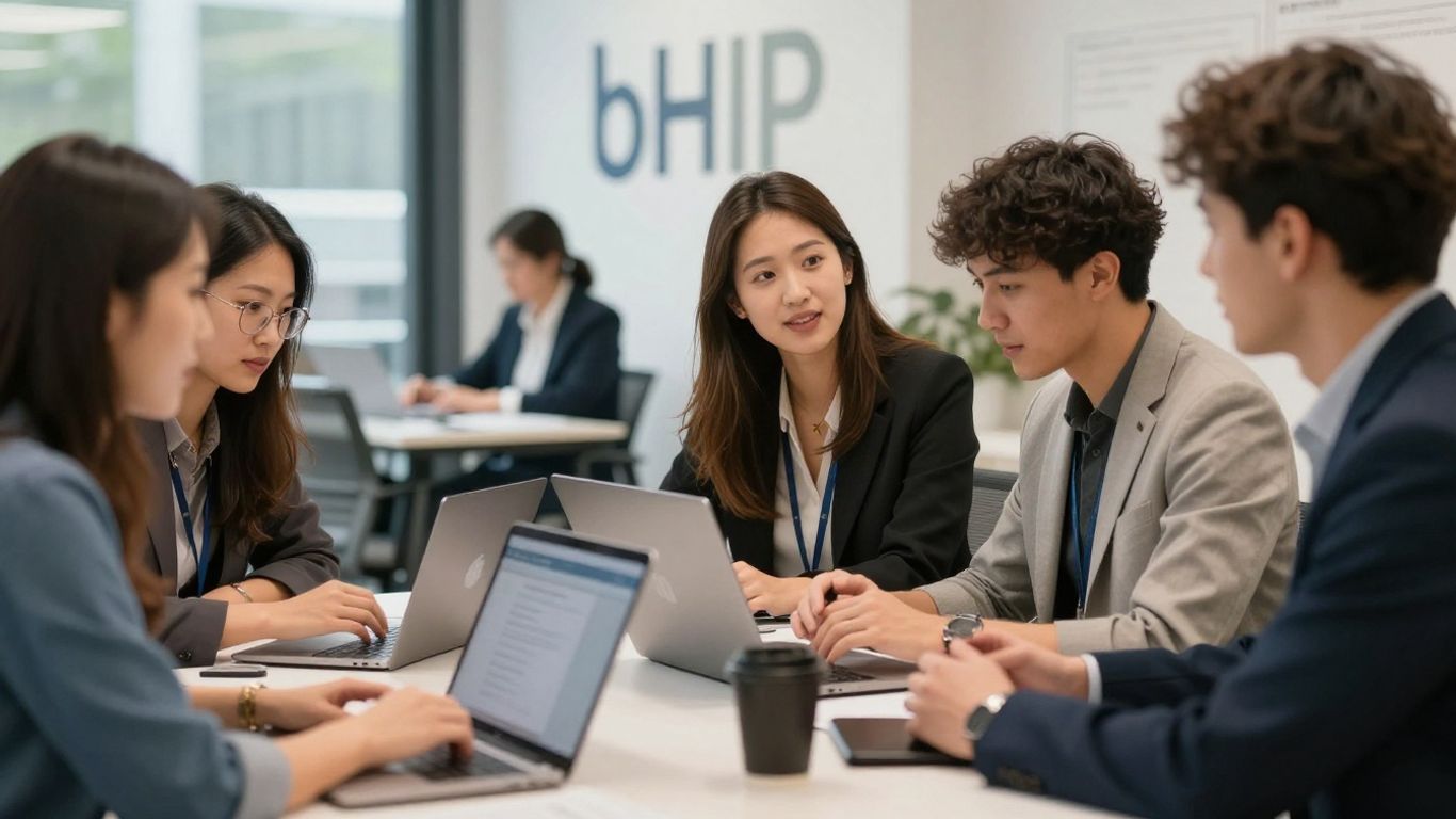 bHIP company and business model explained visually.