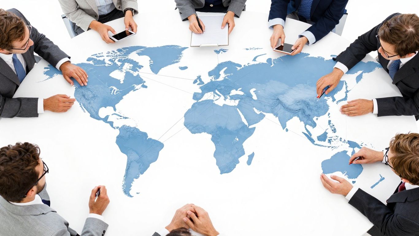 Global business consolidation with alliance partners.