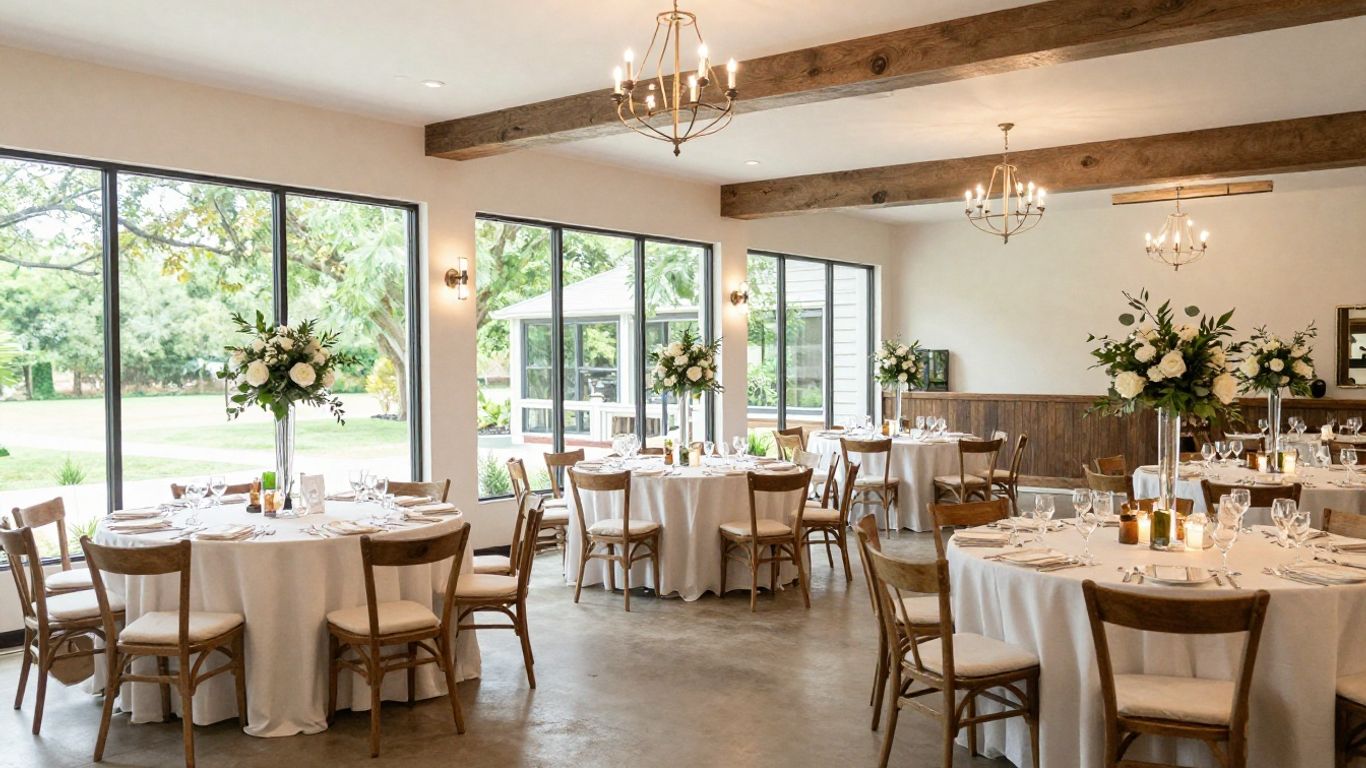 Elegant indoor event venue in Addison, TX