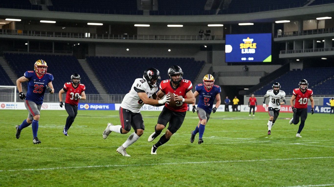 Park Ridge Football Club players in action on field