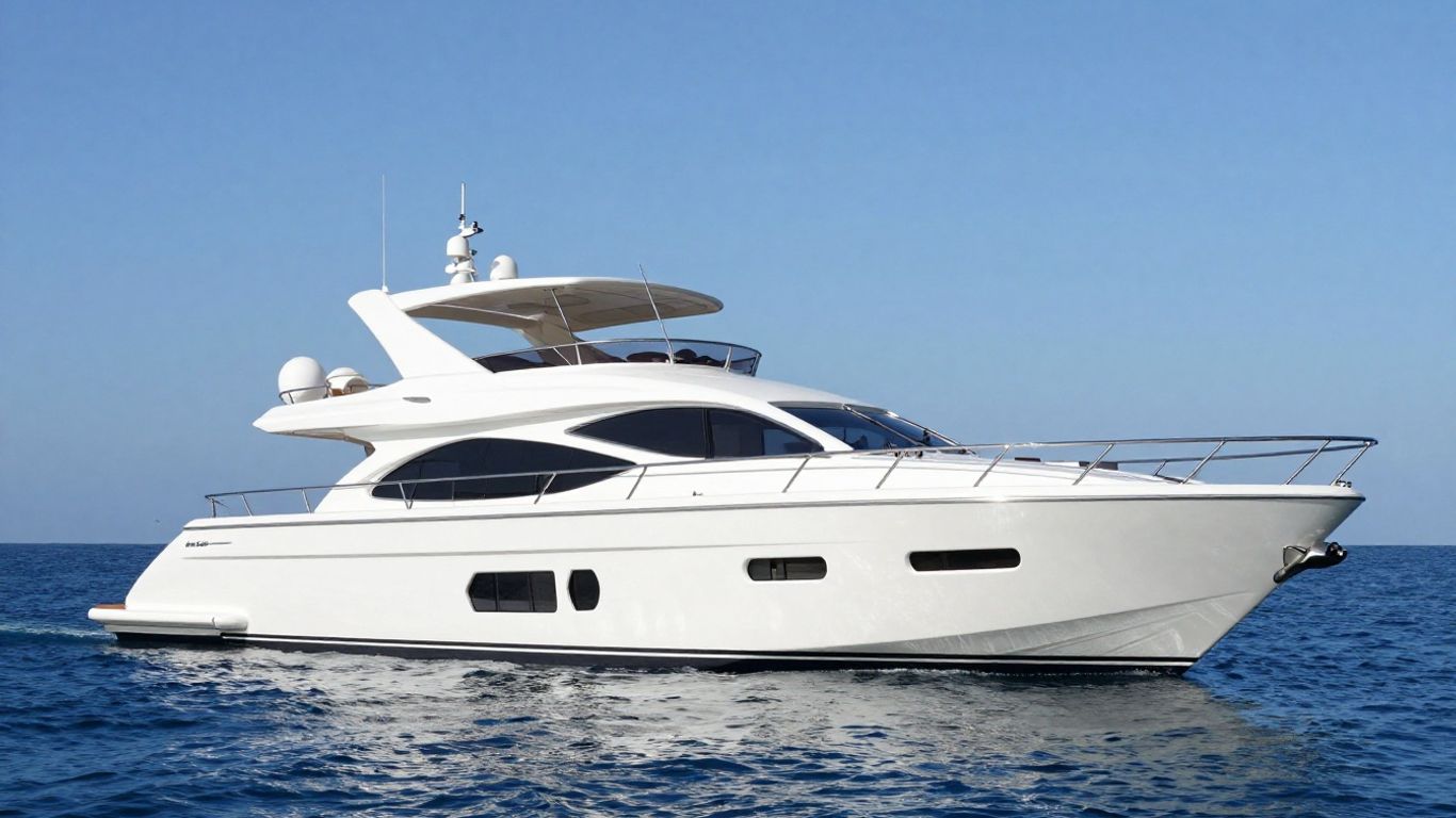 Grace Yacht exterior design on the water