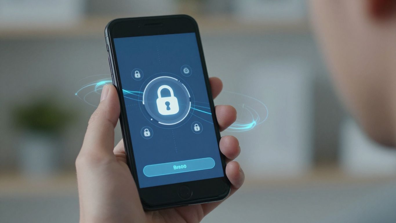 Securitatea plăților digitale moderne pe smartphone.