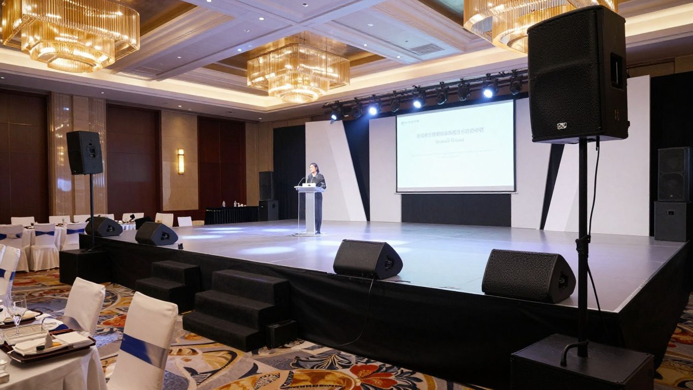 Projector and Speaker Rental — Choosing the Right Setup by Size and Space