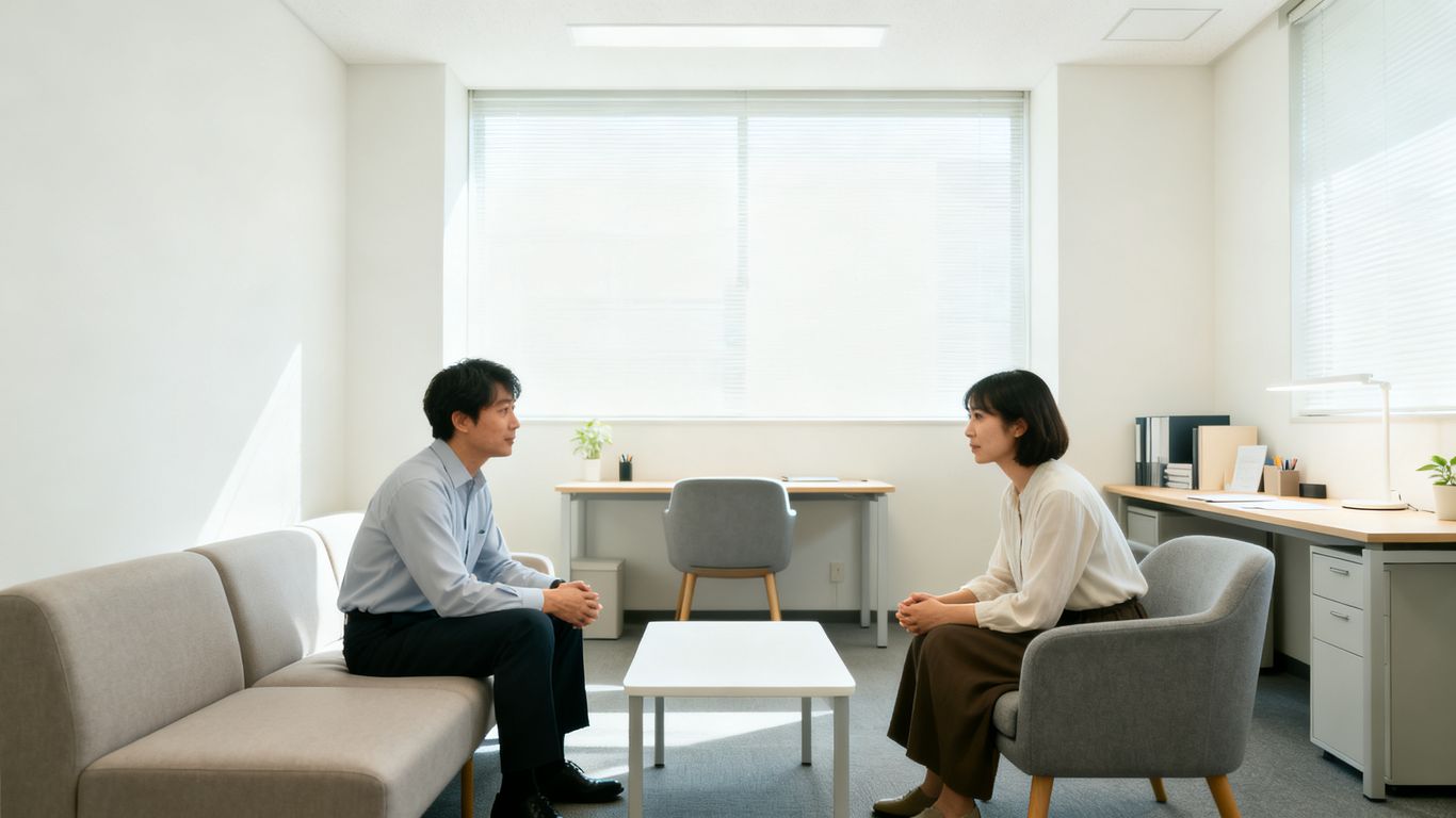 Mediator facilitating a shared dialogue