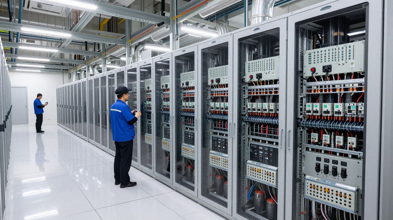 Data center power and cooling infrastructure