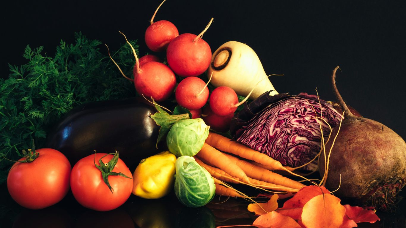 Fresh ingredients laid out for delicious cooking