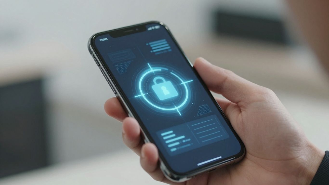 Secure forex.com account login interface on a smartphone.