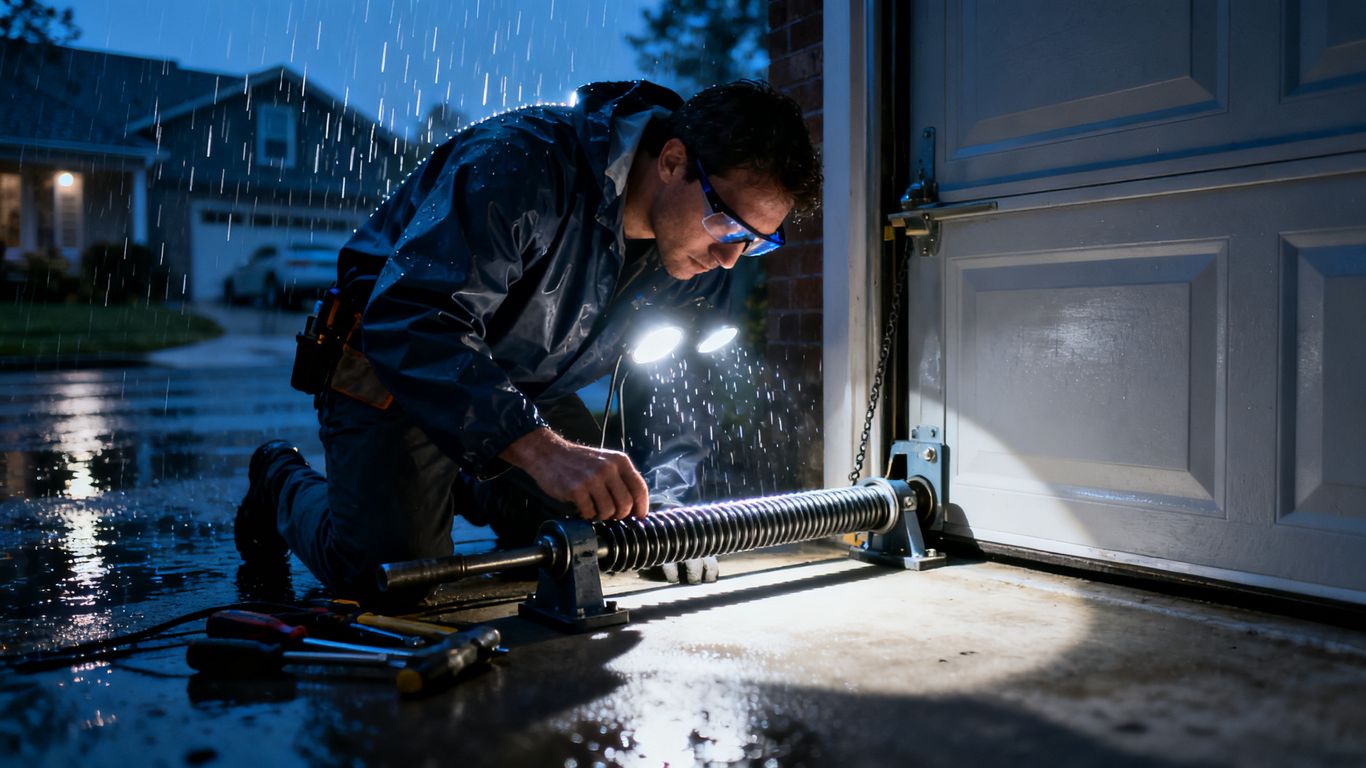 Garage door repair emergency