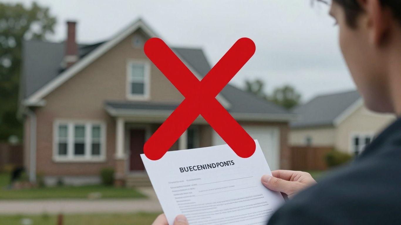 Casa inhabitable con persona reclamando seguro.