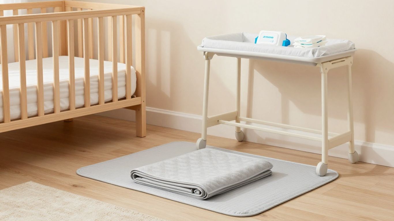 Diaper changing station at home and on the go.