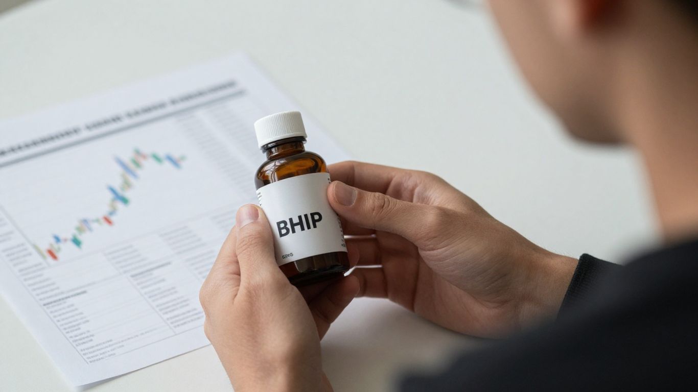 Person considering bHIP product, cost-benefit analysis visual.