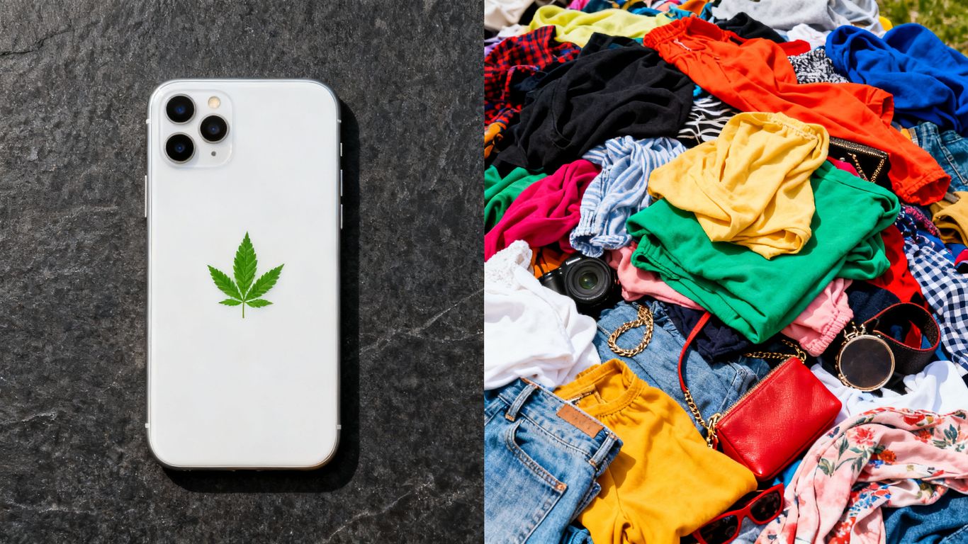 BackMarket phone versus Vinted clothing comparison