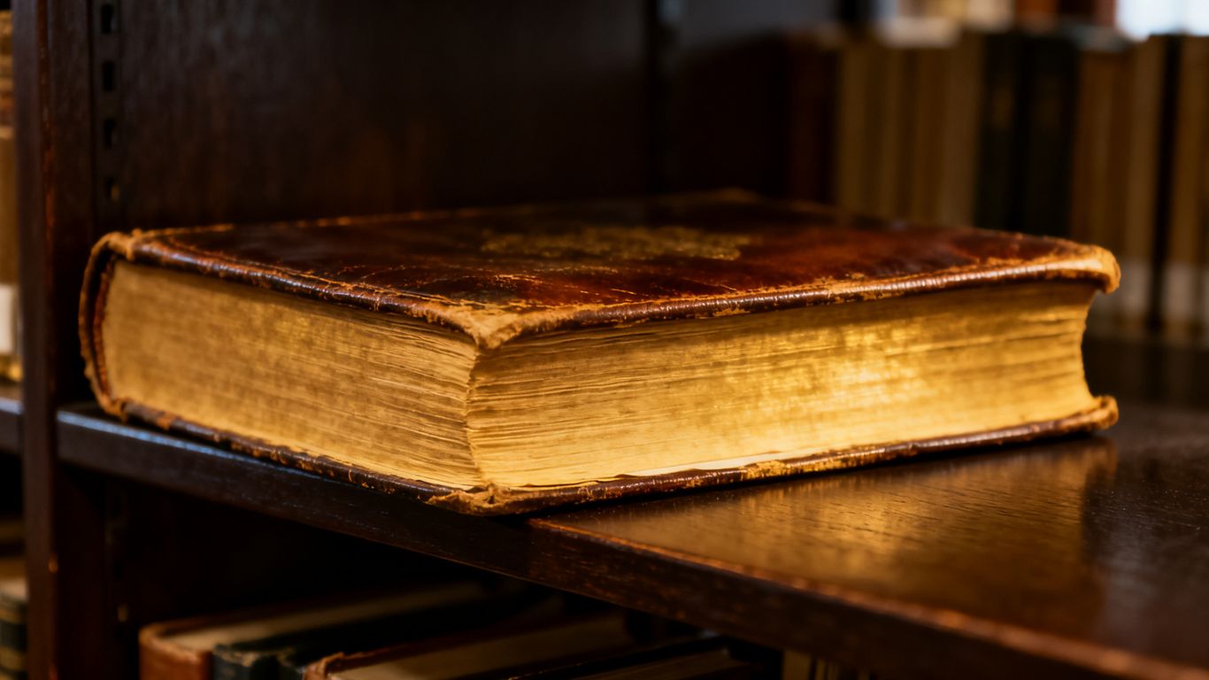 Protecting literary collections from moisture damage