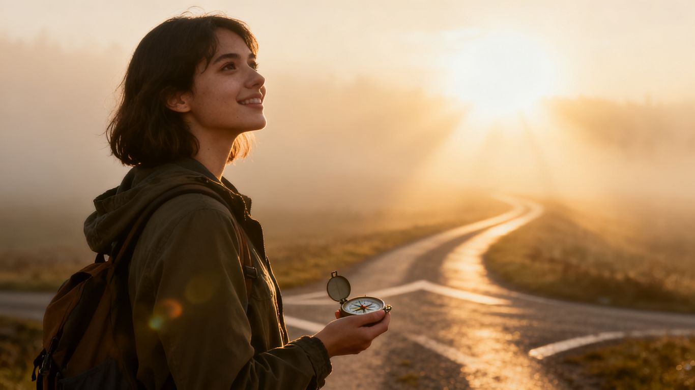 Millennial at a crossroads seeking new direction.