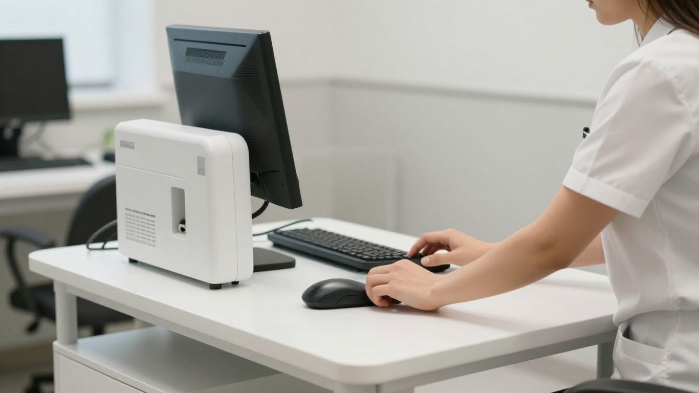 Modern clinical setting with state of the art equipment