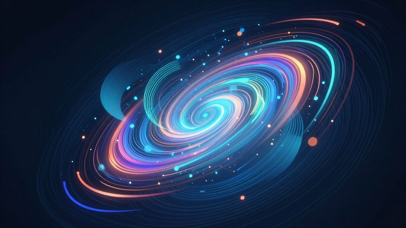 Intelligence artificielle créant des visuels dynamiques.