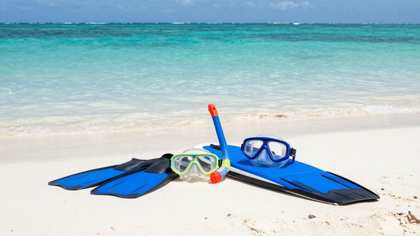 Beachfront water sports gear
