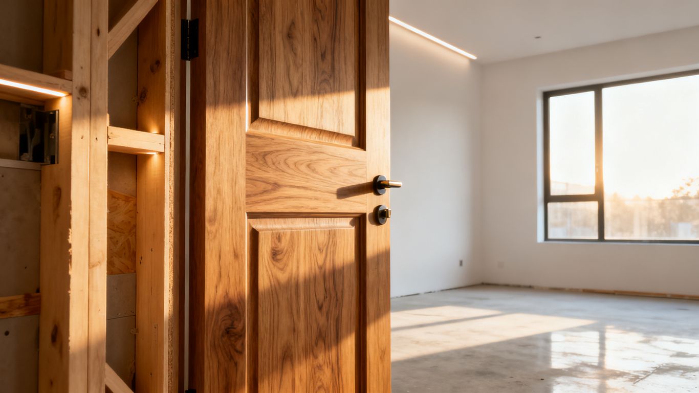Professional door installation showcase