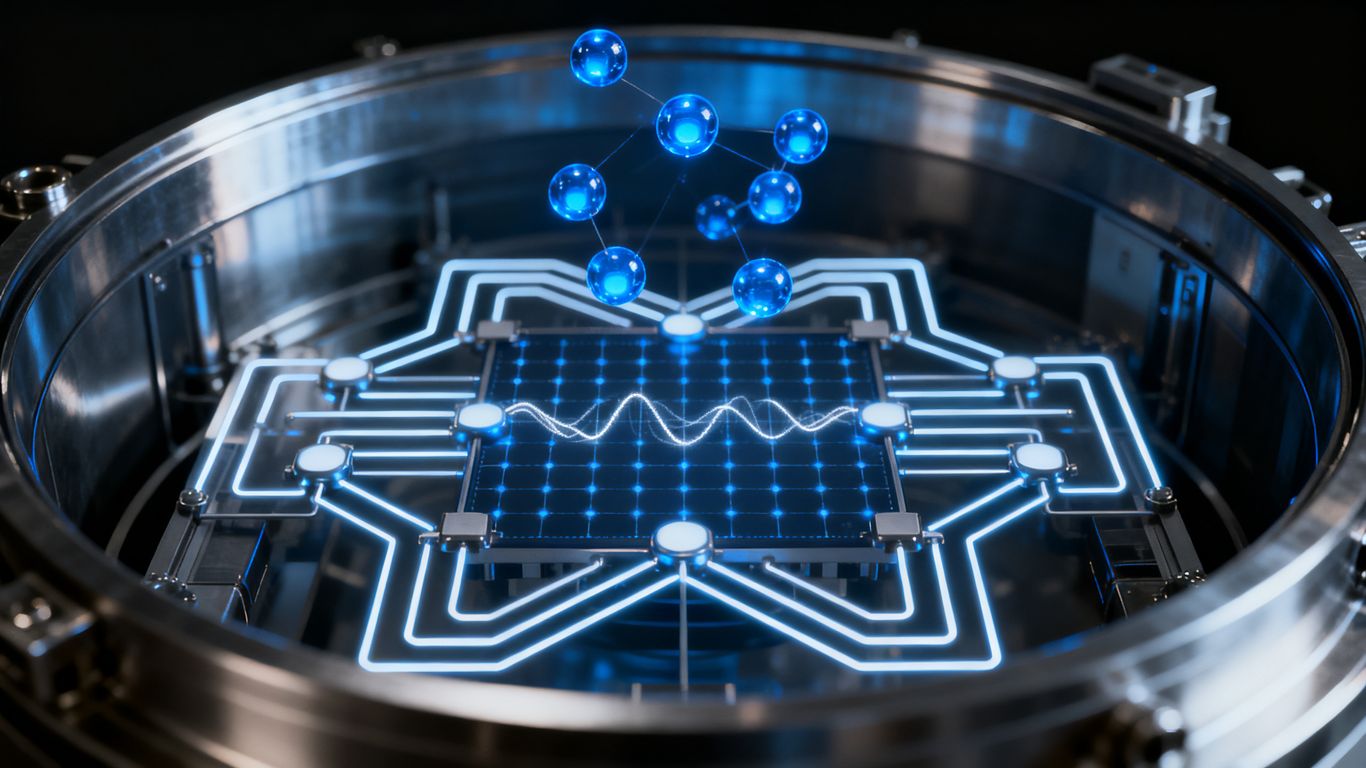 A visualization of quantum error correction mapping