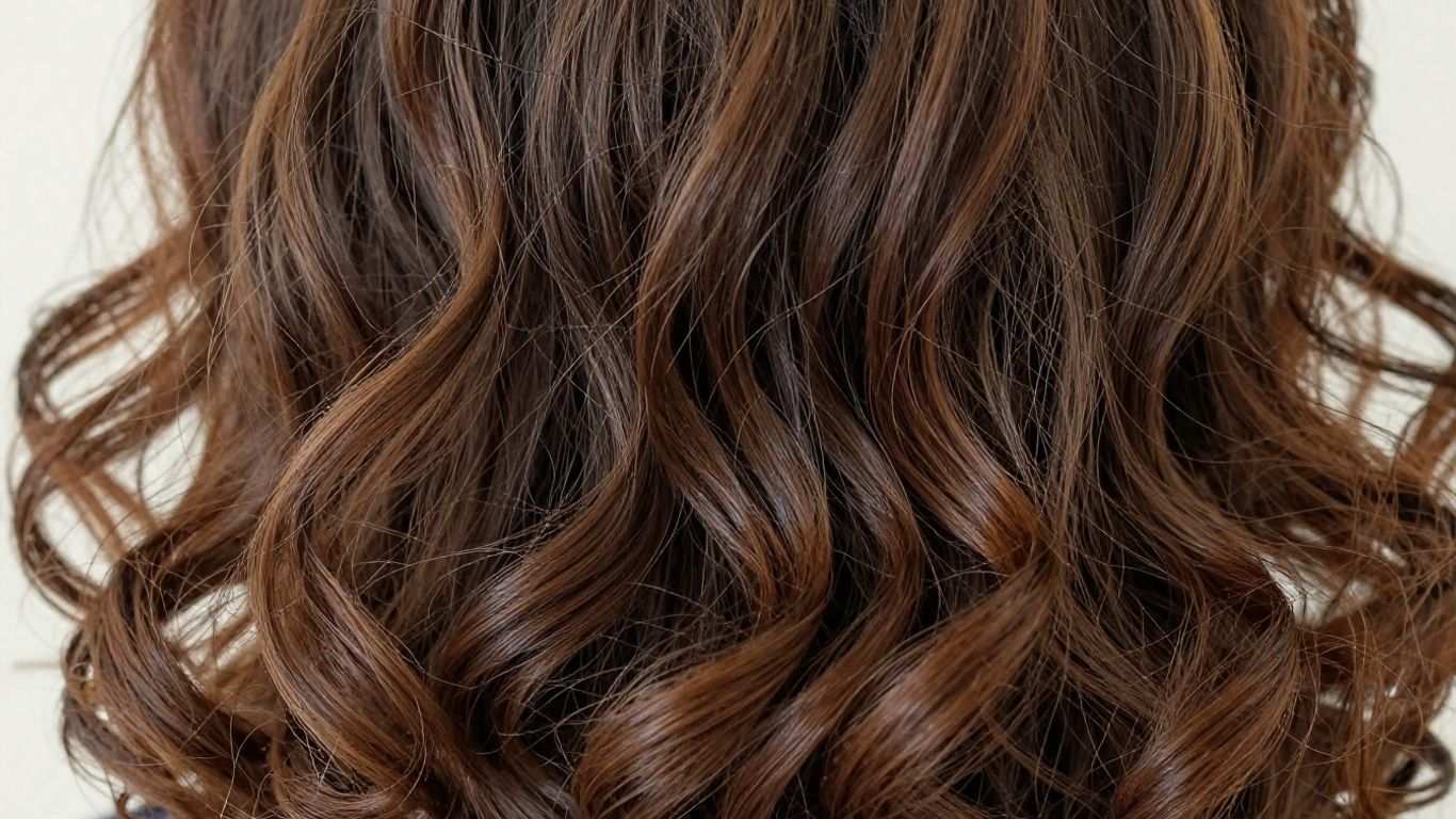 Healthy, defined Type 4a and 4b curls with shine.