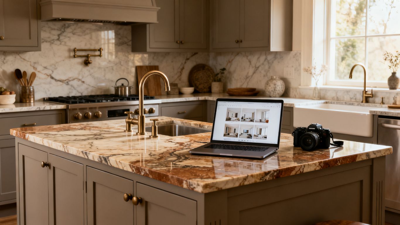 Bright renovated kitchen portfolio with clear project details
