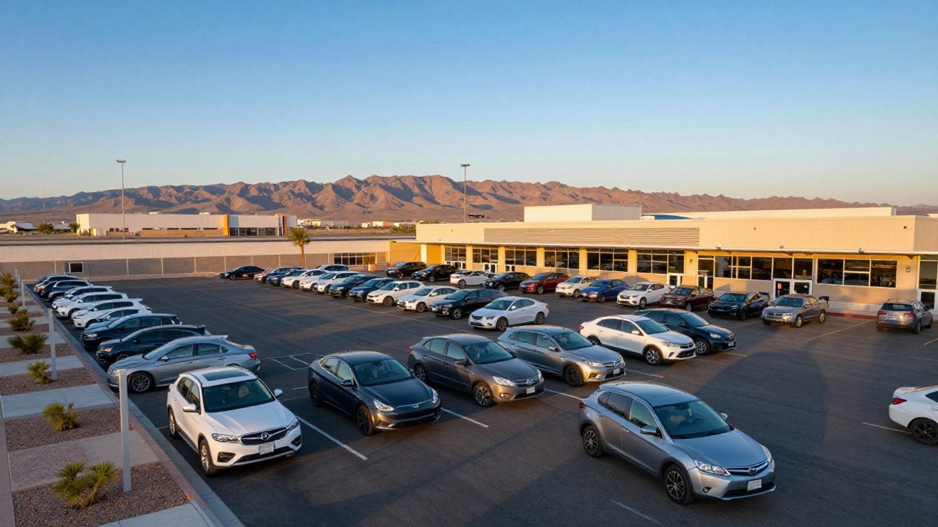 Rental car facility at Arizona airport