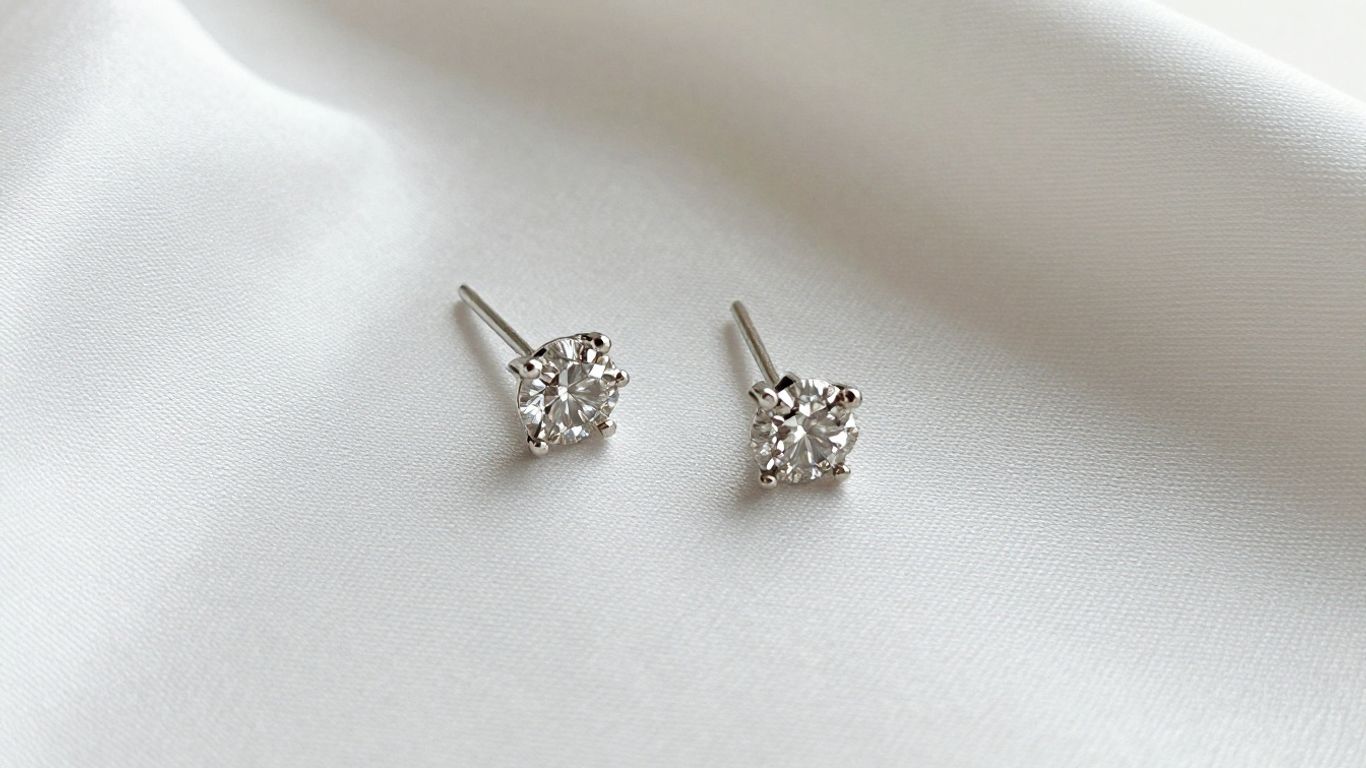Petite cluster earrings for daily elegance