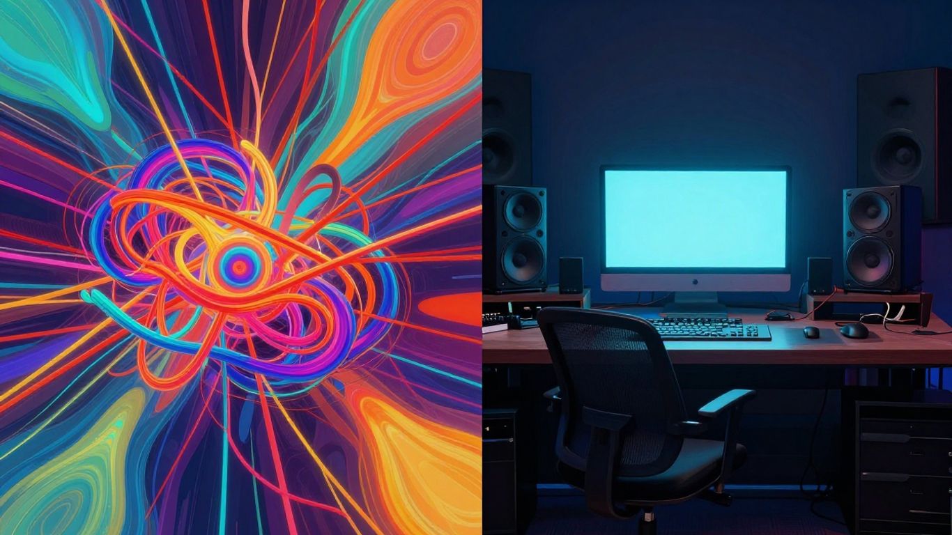 Neural network versus music studio comparison