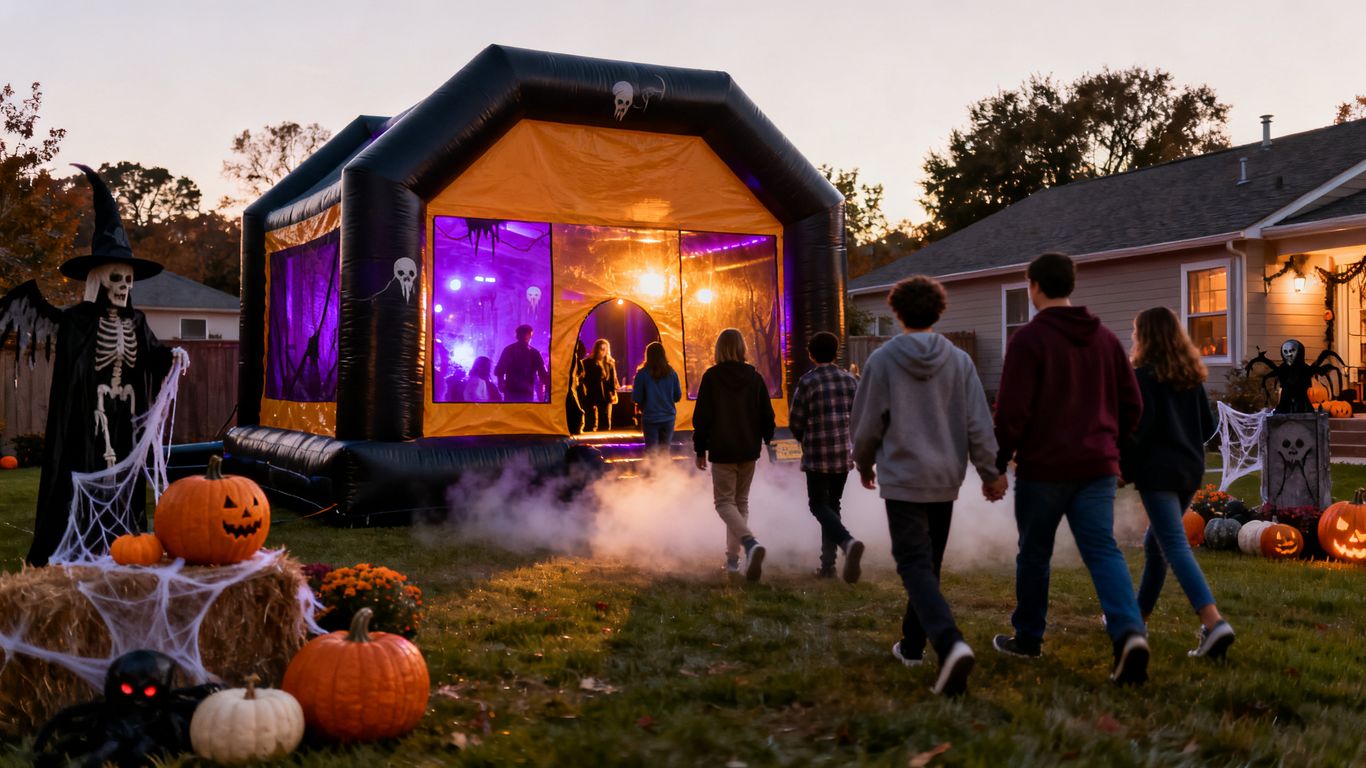 How to Plan an Inflatable Haunted Attraction for Your Event