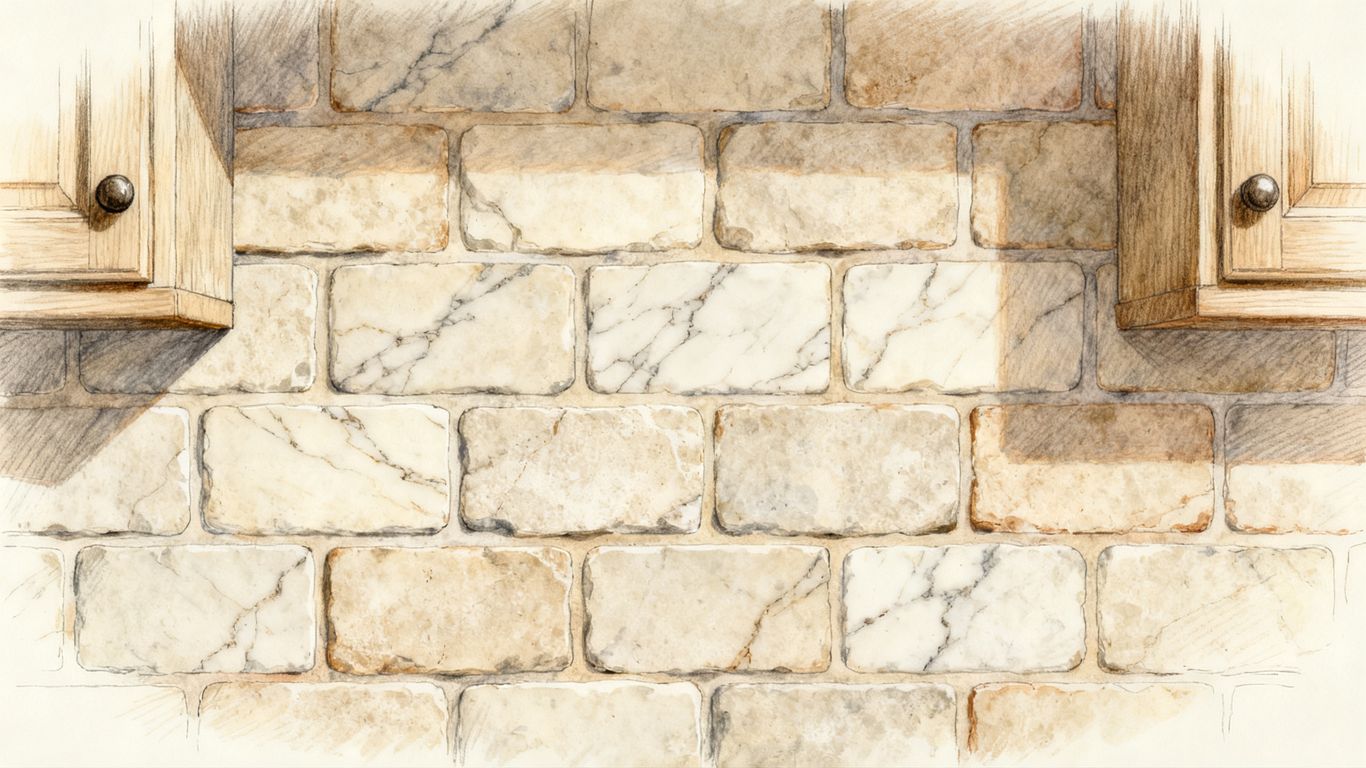 Baldosas de piedra rústica para interiores del hogar