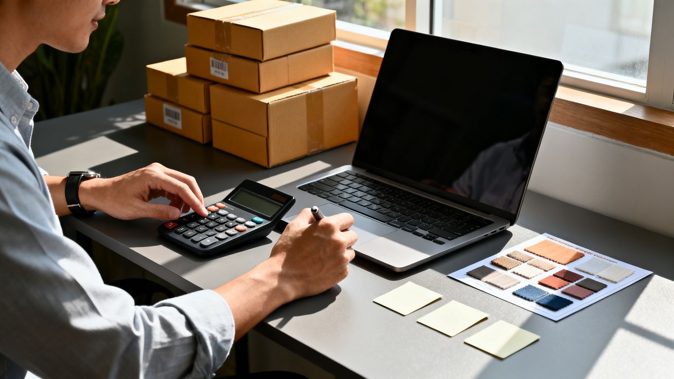 Amazon PPC budget planning workspace