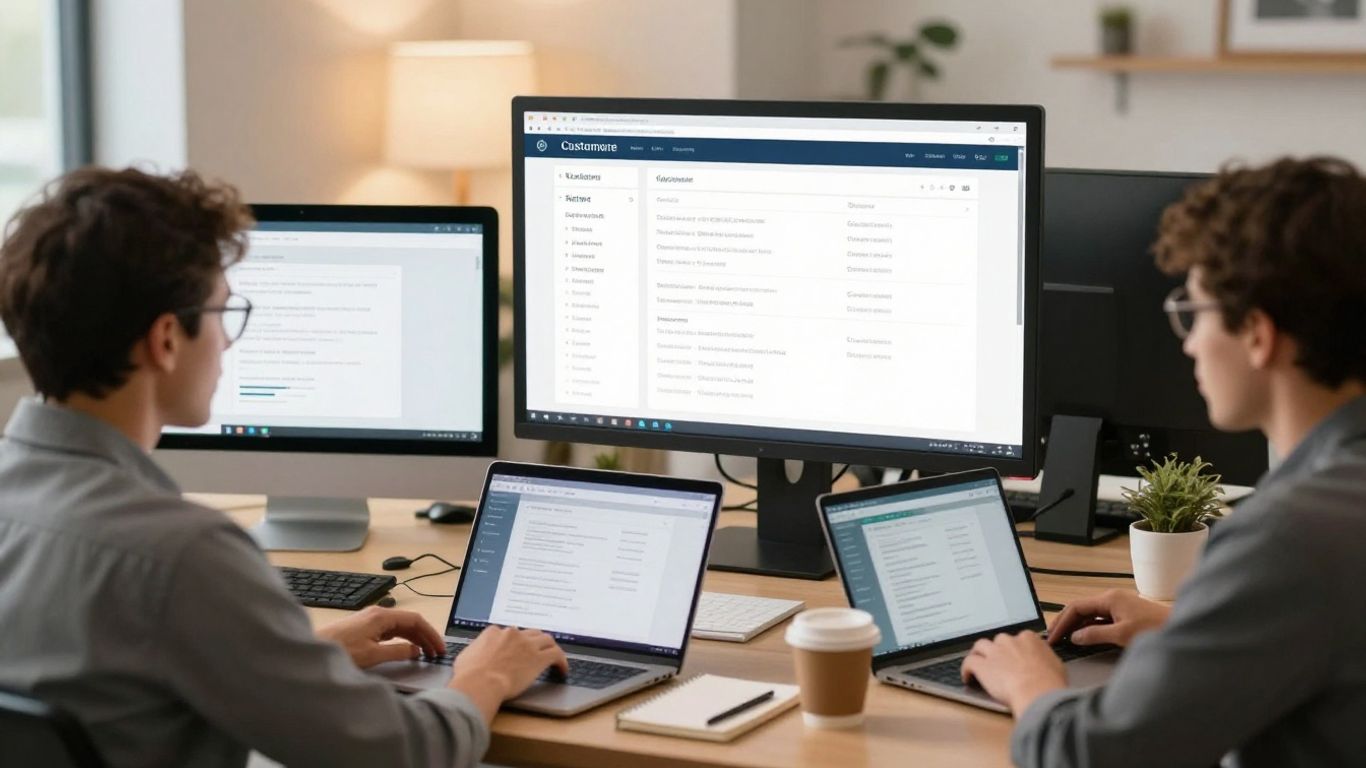 Équipe marketing analysant les données clients pour automatiser ses campagnes