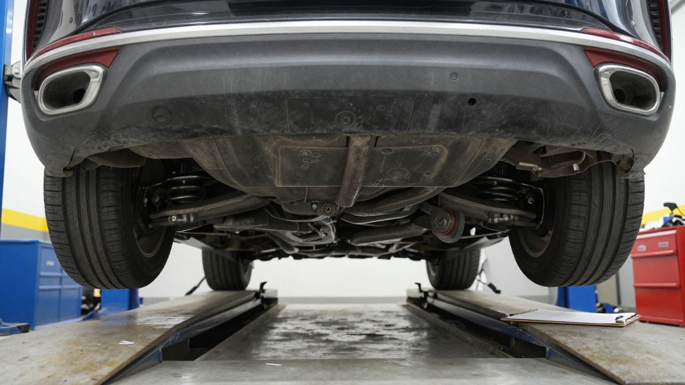 Gebrauchter Kia Sportage bei einer sorgfältigen Prüfung