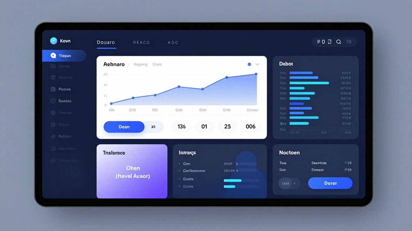 Serpstat interface with interactive digital elements.