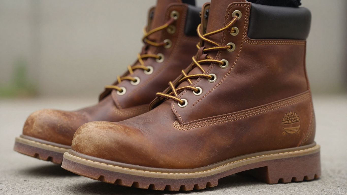 Ghete Timberland Premium maro, clasice și rezistente.