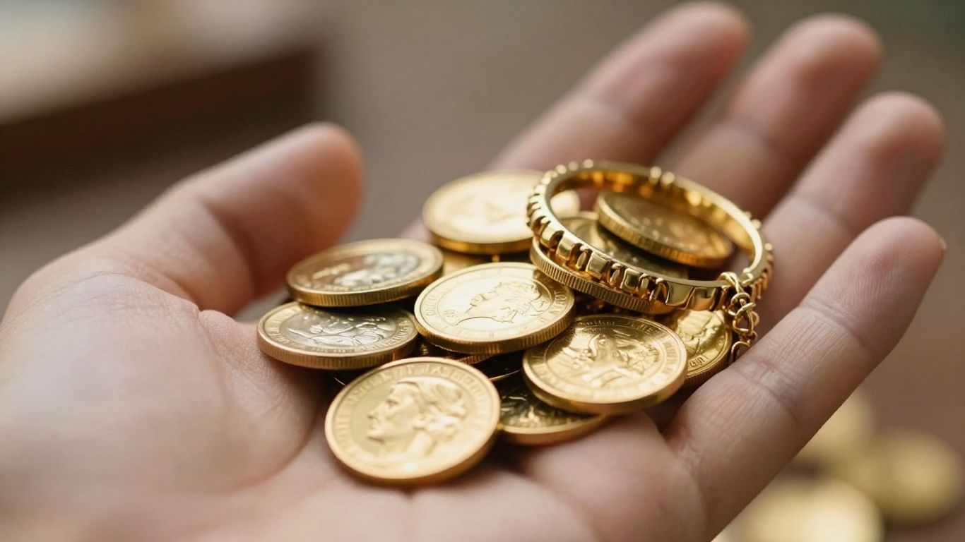 黄金、金币、珠宝、快速付款、黄金销售