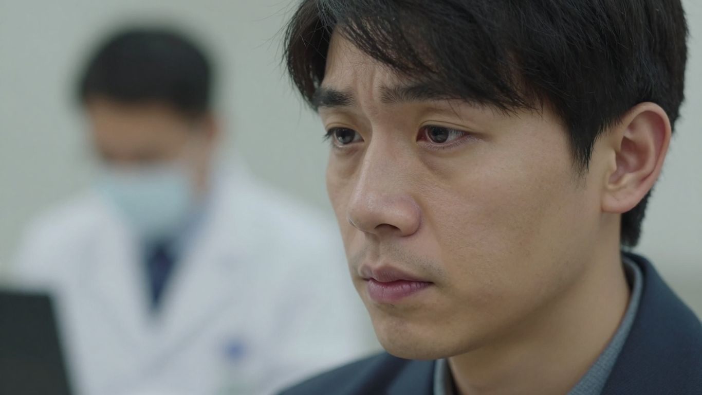 Person looking thoughtful, difficulty communicating