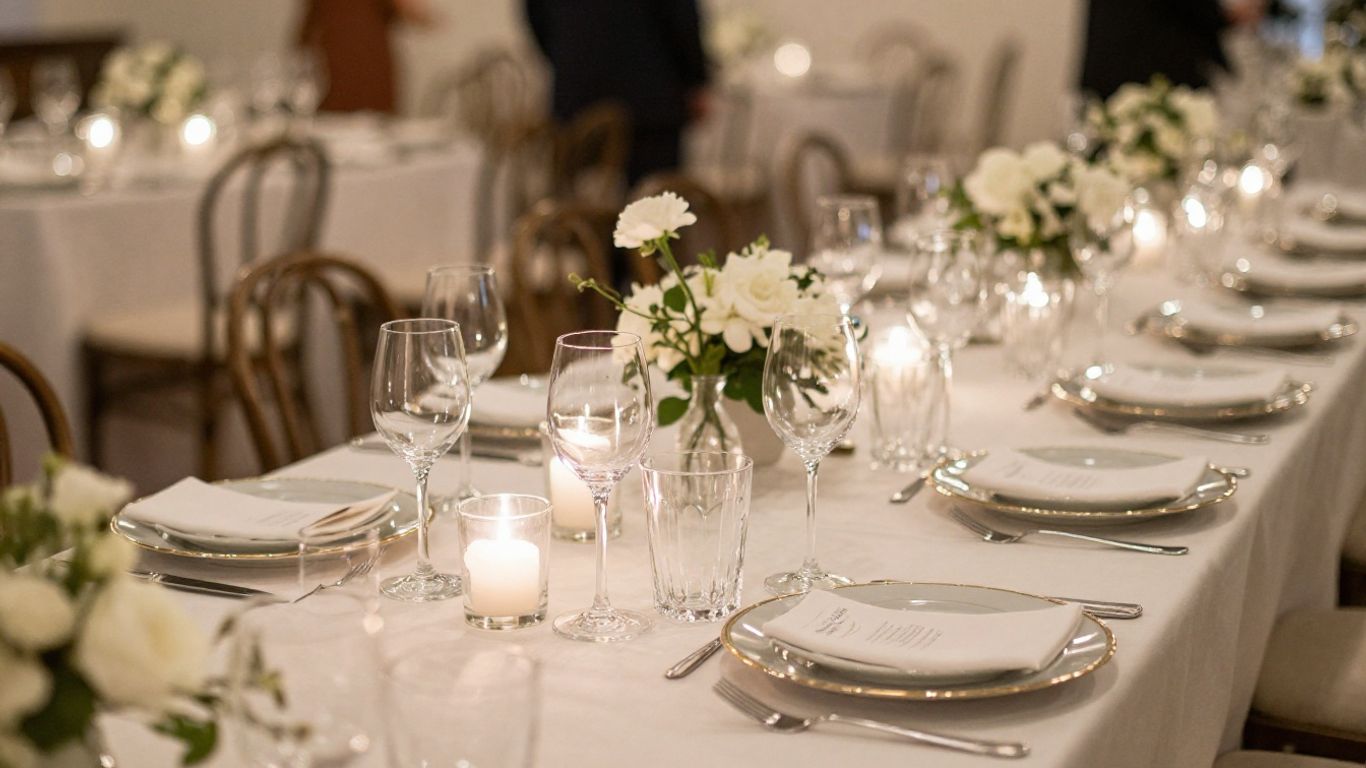 Ambiance gastronomique pour mariage