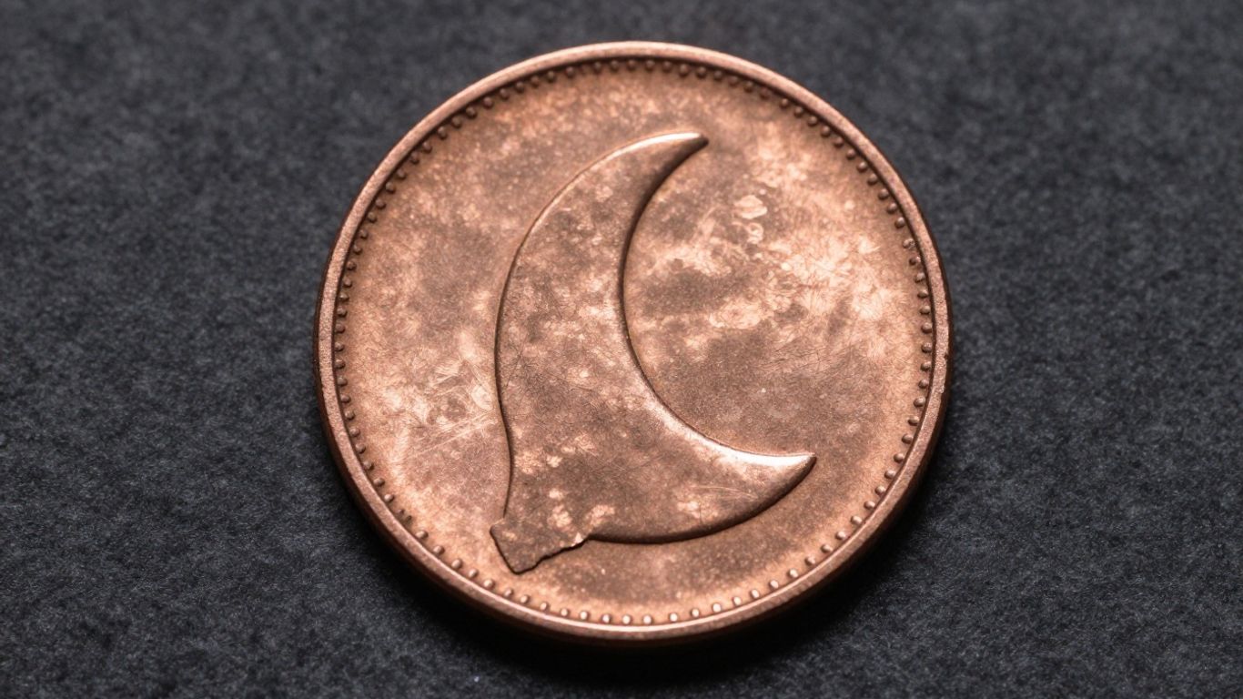 Curved clip coin edge profile