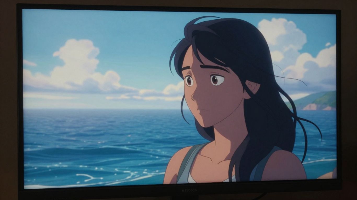 Animated portrait and scenery in one frame