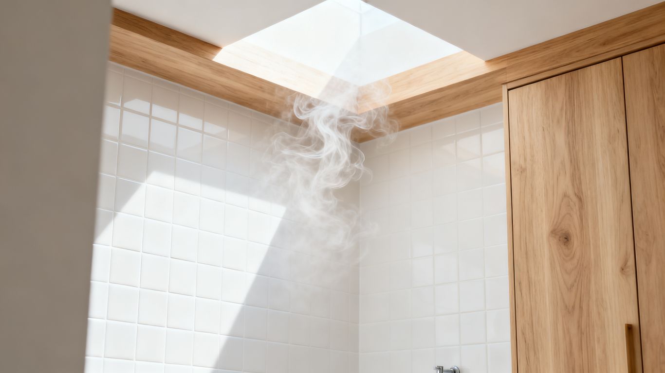 Moisture management in modern bathroom settings