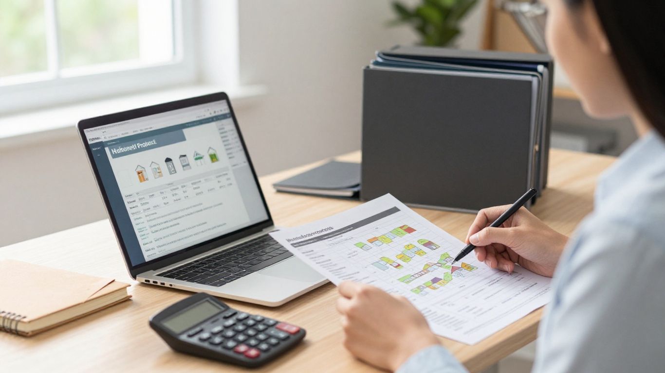 A producer reviewing targeted household data