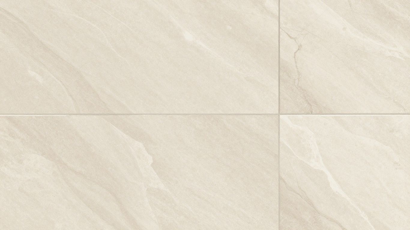 Ivory Light Travertine tiles in a sketch.