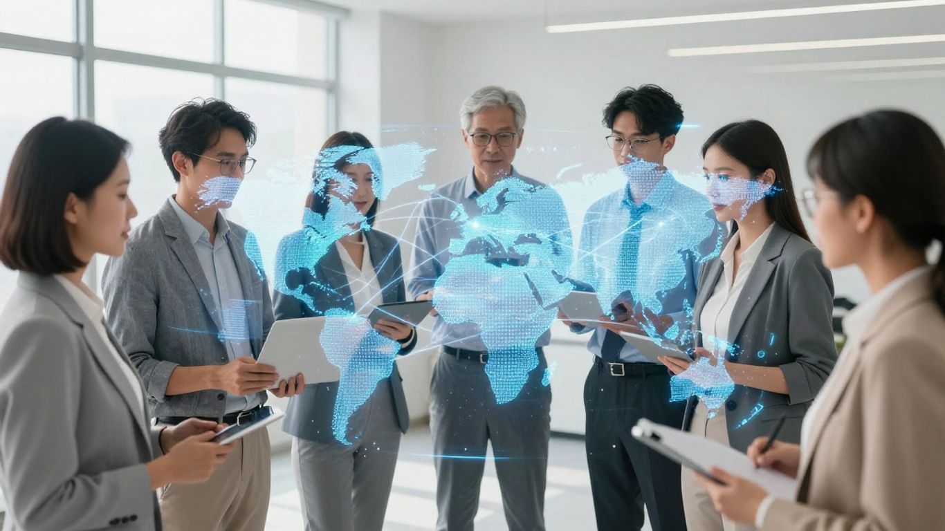 Global business collaboration and resilient supply chains.